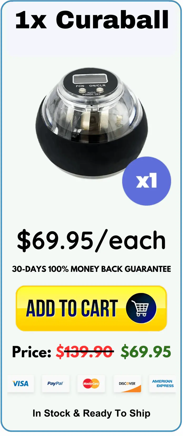 Curaball price 